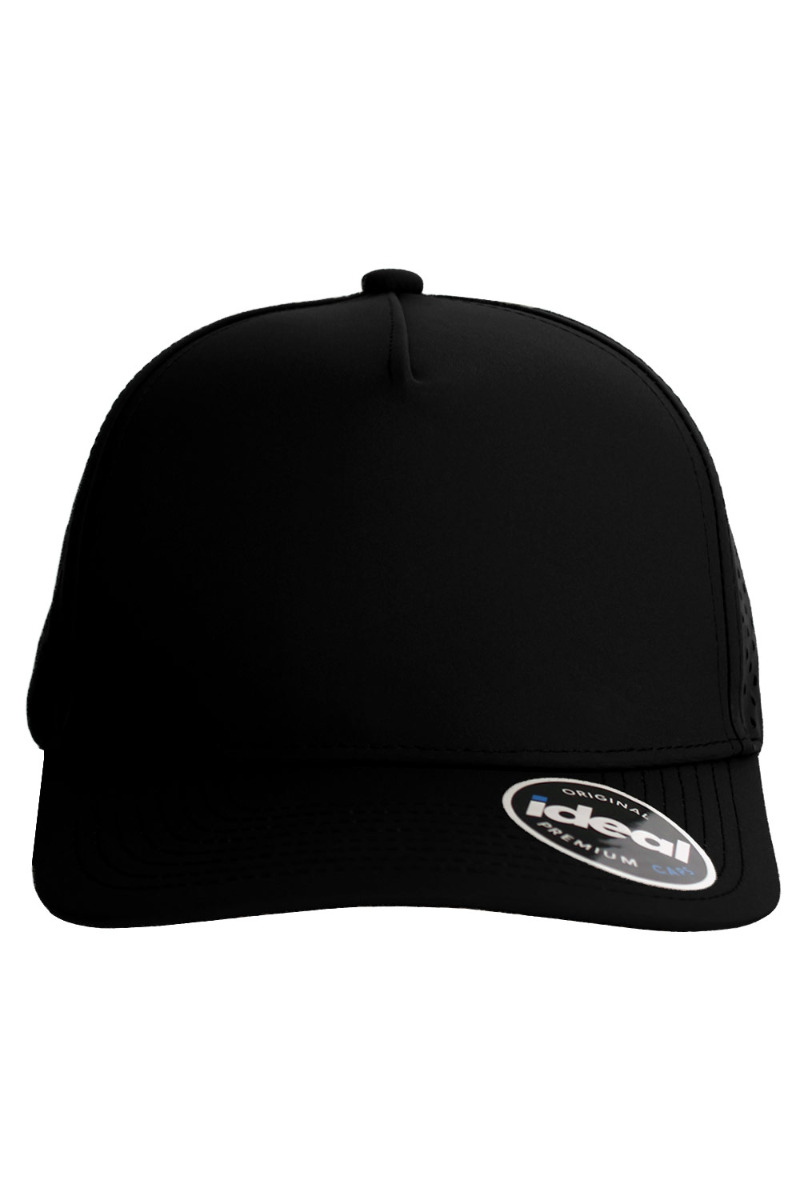 Ideal Caps 060 Ideal Caps 060 - 5-Panel Mid Profile Snapback Cap "BlackHawk" pour impression personnalisée à Montréal