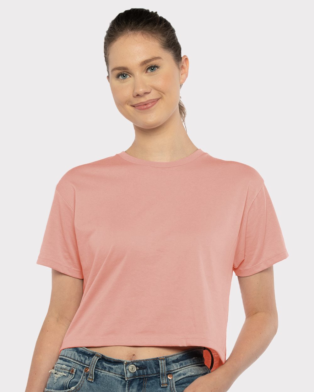 Next Level 1580-US-1 Next Level 1580 - Women's Ideal Crop Top for custom printing in Montreal
