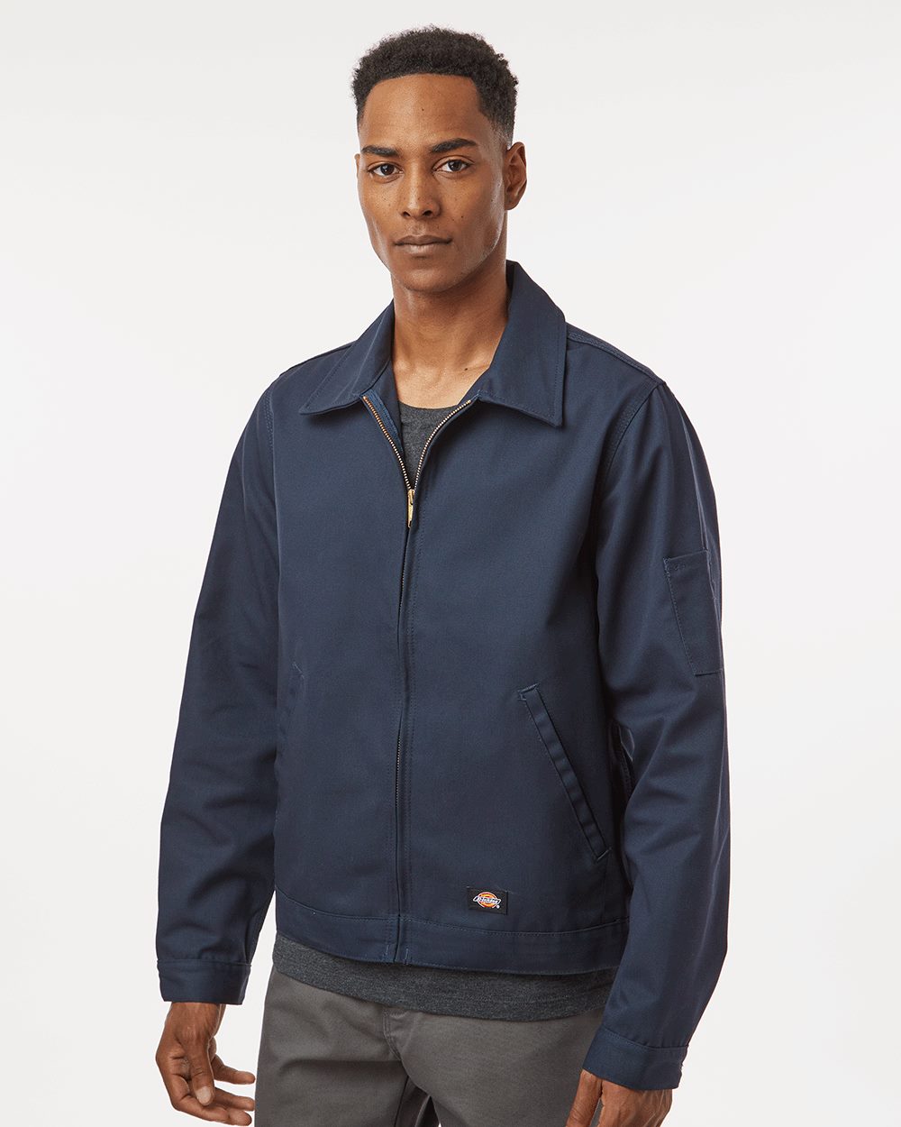 Dickies JT78-US Dickies JT78 - Men's Unlined Industrial Eisenhower Jacket for custom printing in Montreal