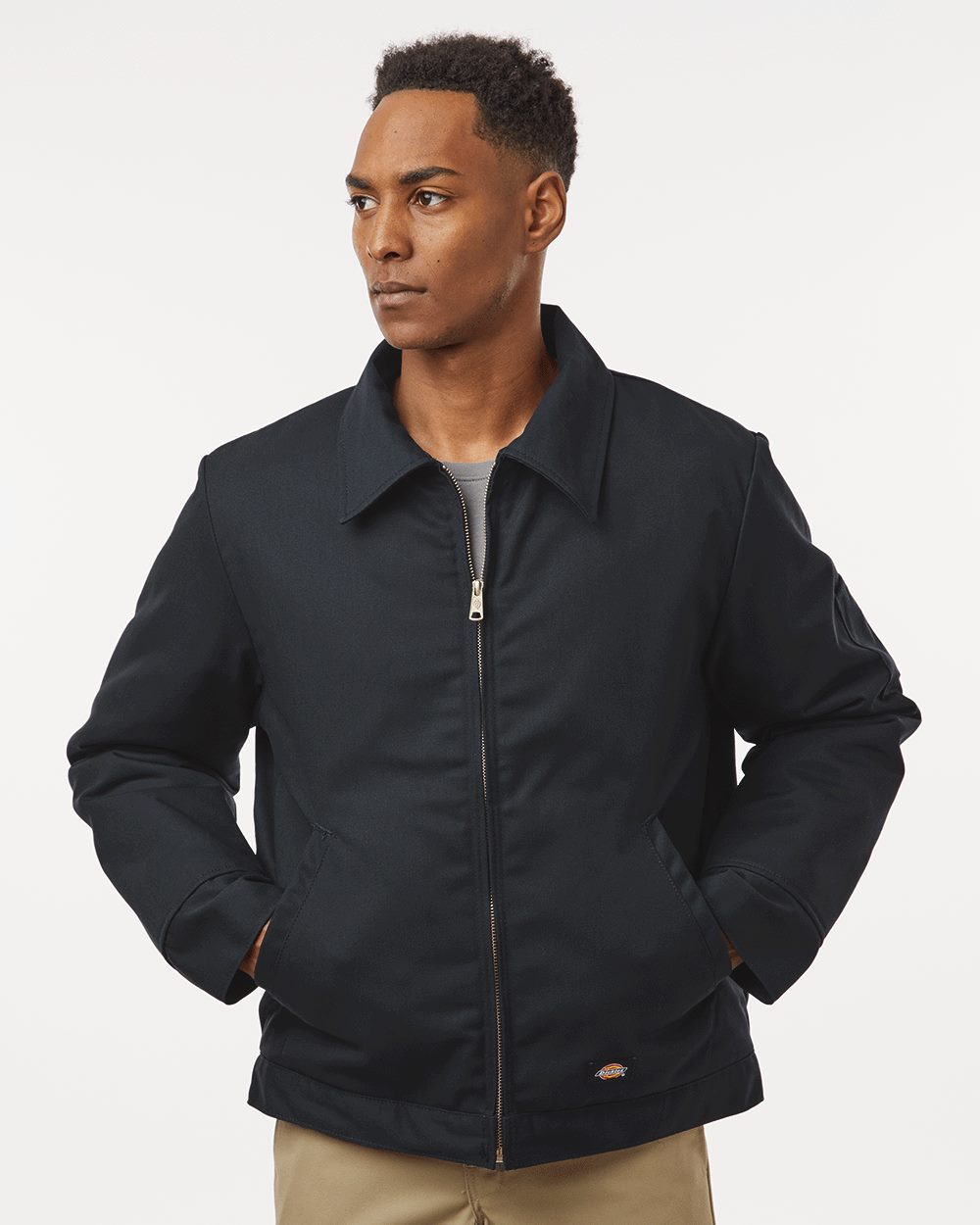 Dickies TJ55-US Dickies TJ55 - Unisex Insulated Industrial Eisenhower Jacket for custom printing in Montreal
