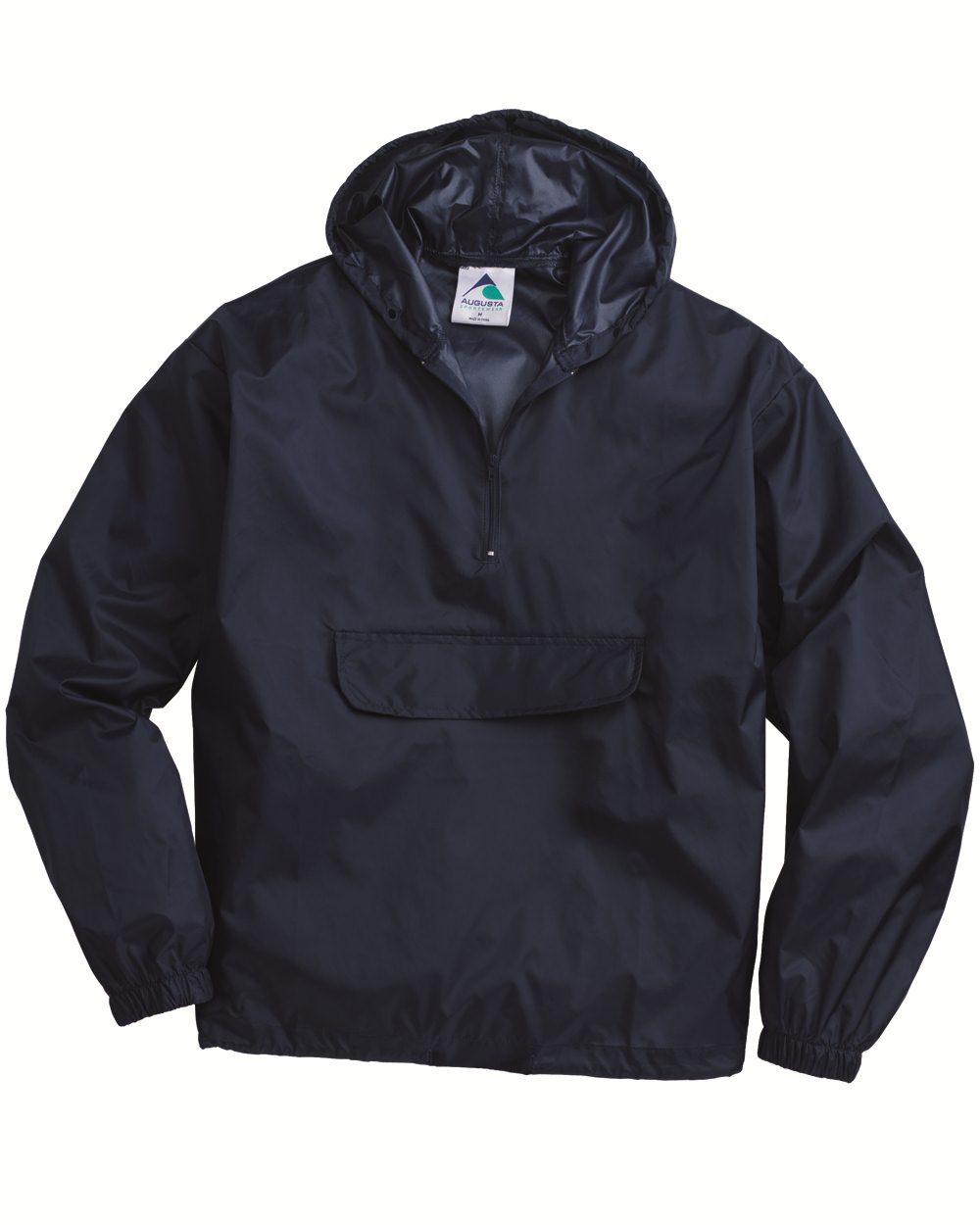 Augusta Sportswear 3130-US Augusta Sportswear 3130 - Unisex Packable Half-Zip Hooded Pullover Jacket pour impression personnalisée à Montréal