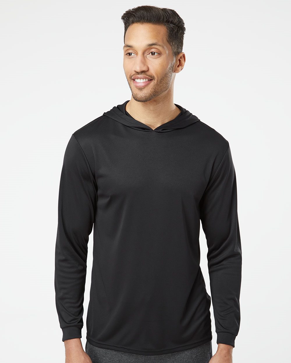 Paragon 220-US-1 Paragon 220 - Unisex Bahama Performance Hooded Long Sleeve T-Shirt for custom printing in Montreal