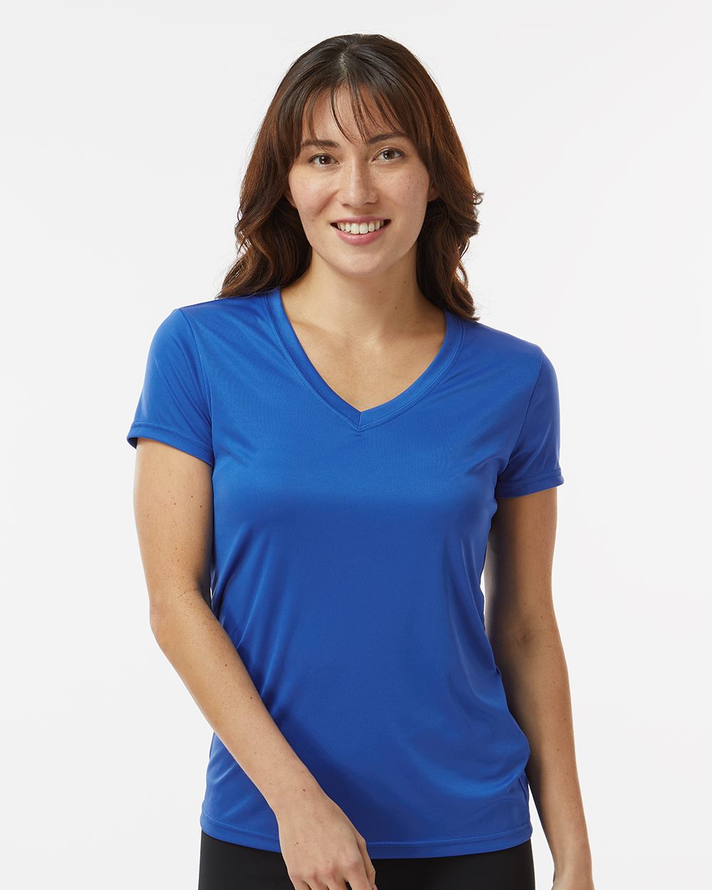 Paragon 203-US Paragon 203 - Women's Vera V-Neck T-Shirt for custom printing in Montreal
