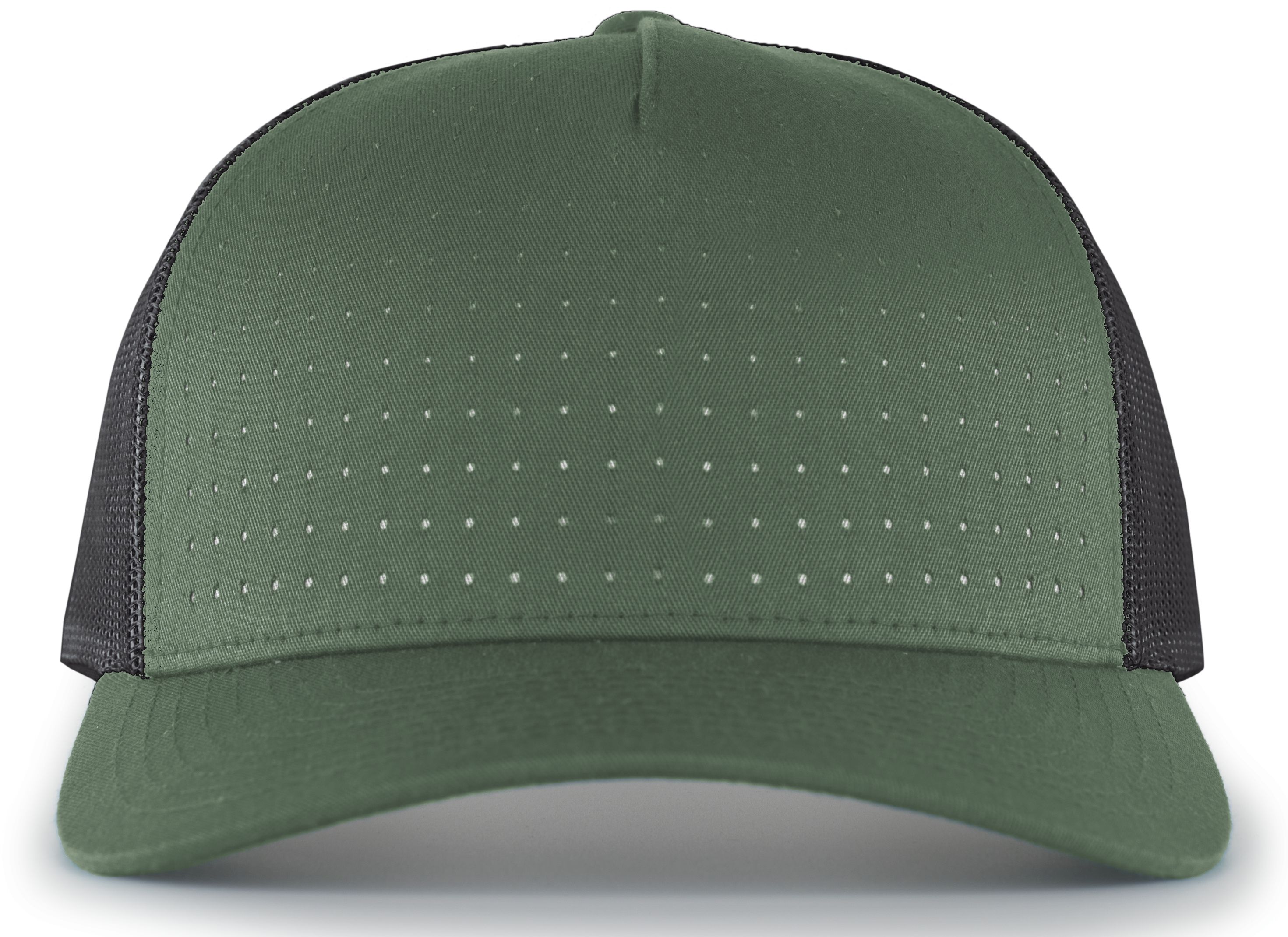 Pacific Headwear 105P Pacific Headwear 105P - Perforated 5-Panel Trucker Snapback Cap for custom printing in Montreal