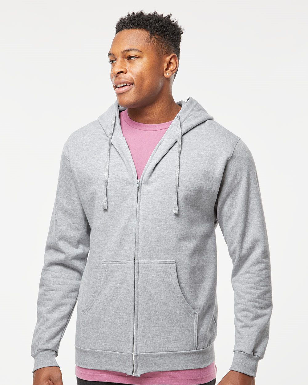 Tultex 331-US Tultex 331 - Unisex Full-Zip Hooded Sweatshirt for custom printing in Montreal