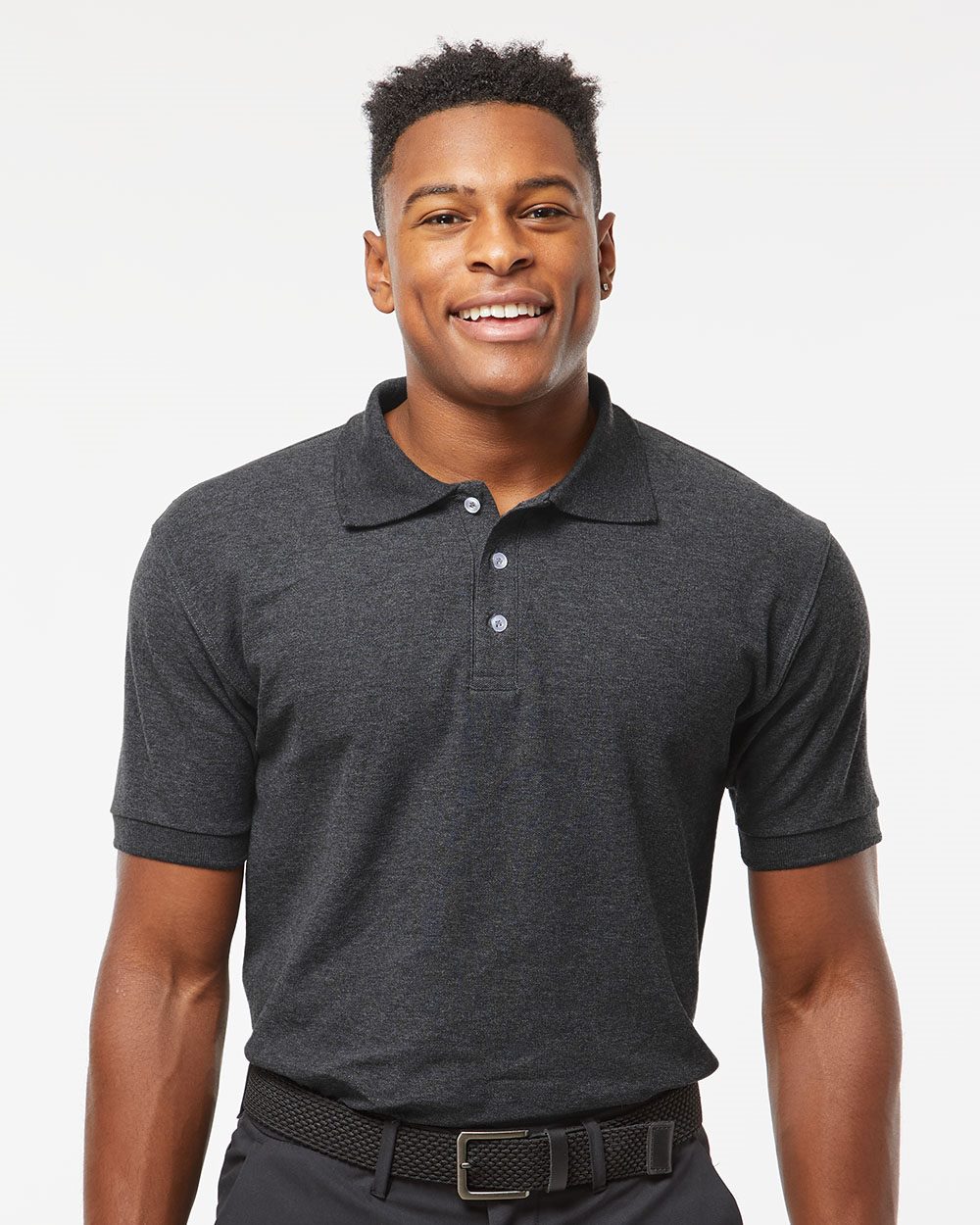Tultex 400-US Tultex 400 - Unisex 50/50 Sport Polo for custom printing in Montreal