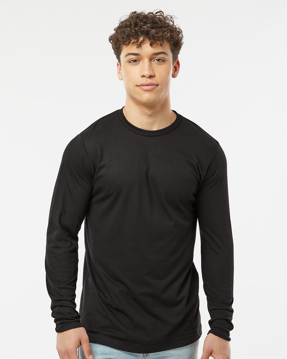 Tultex 242-US Tultex 242 - Unisex Poly-Rich Long Sleeve T-Shirt for custom printing in Montreal