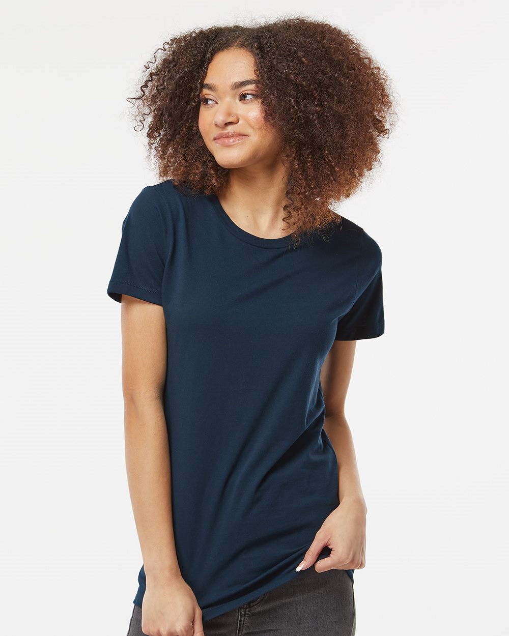 Tultex 516-US Tultex 516 - Women's Premium Cotton T-Shirt for custom printing in Montreal