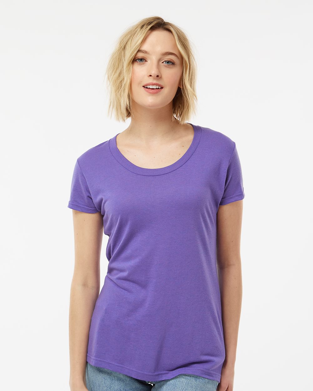 Tultex 253-US-1 Tultex 253 - Women's Tri-Blend T-Shirt pour impression personnalisée à Montréal