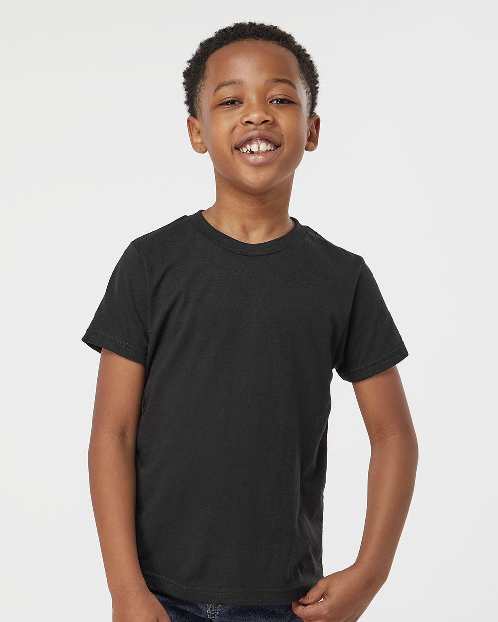 Tultex 265-US Tultex 265 - Youth Poly-Rich T-Shirt for custom printing in Montreal