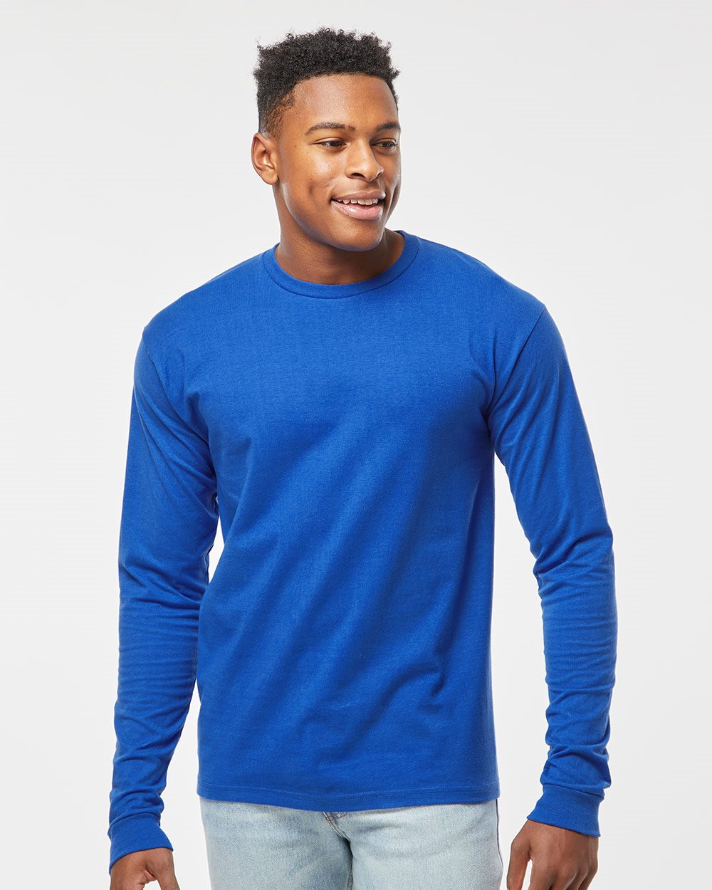 Tultex 291-US Tultex 291 - Unisex Heavyweight Jersey Long Sleeve T-Shirt for custom printing in Montreal