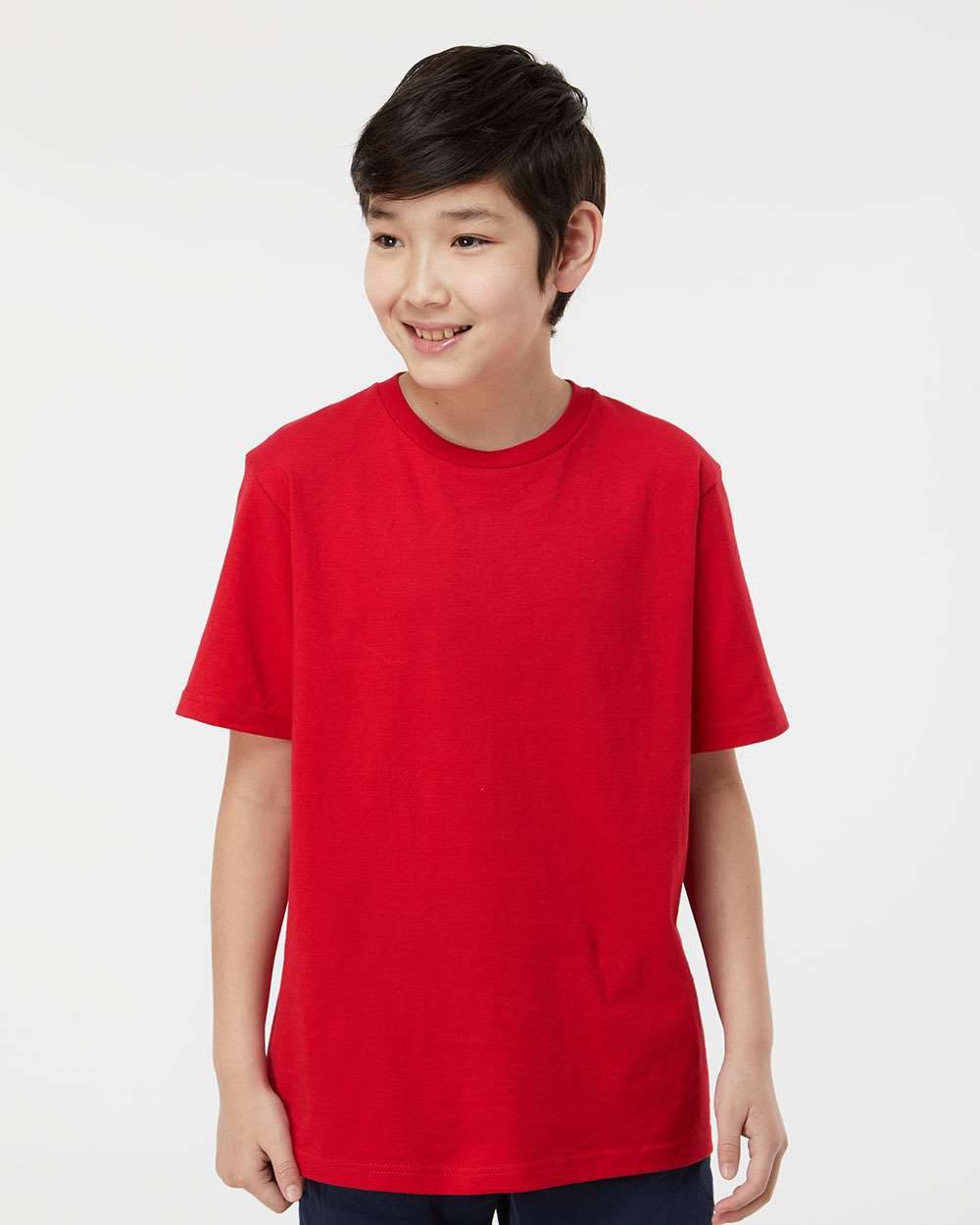 Tultex 295-US Tultex 295 - Youth Heavyweight Jersey T-Shirt for custom printing in Montreal