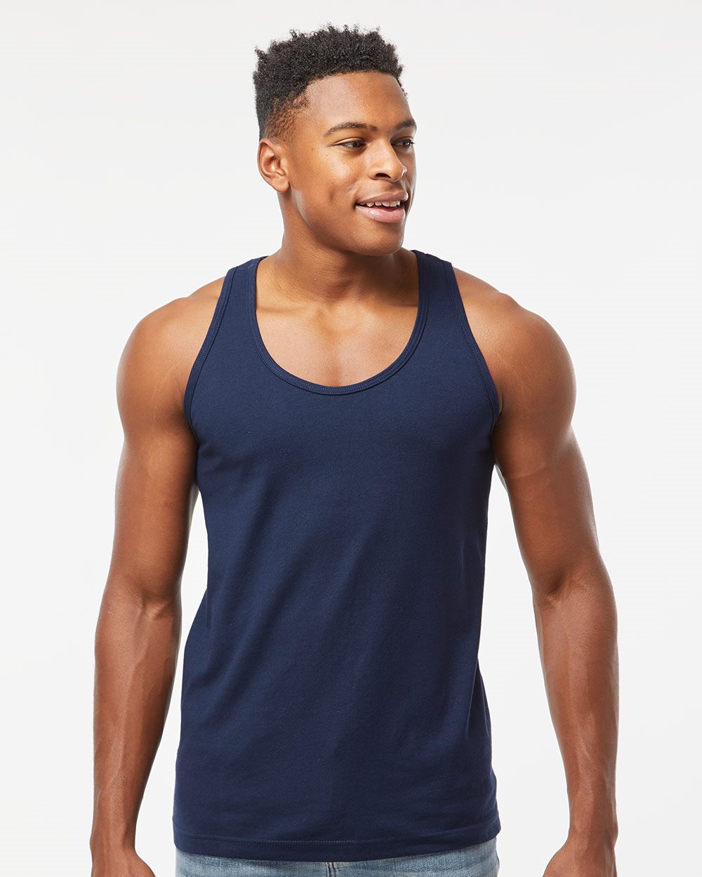 Tultex S105-US Tultex S105 - Unisex Fine Jersey Tank Top for custom printing in Montreal