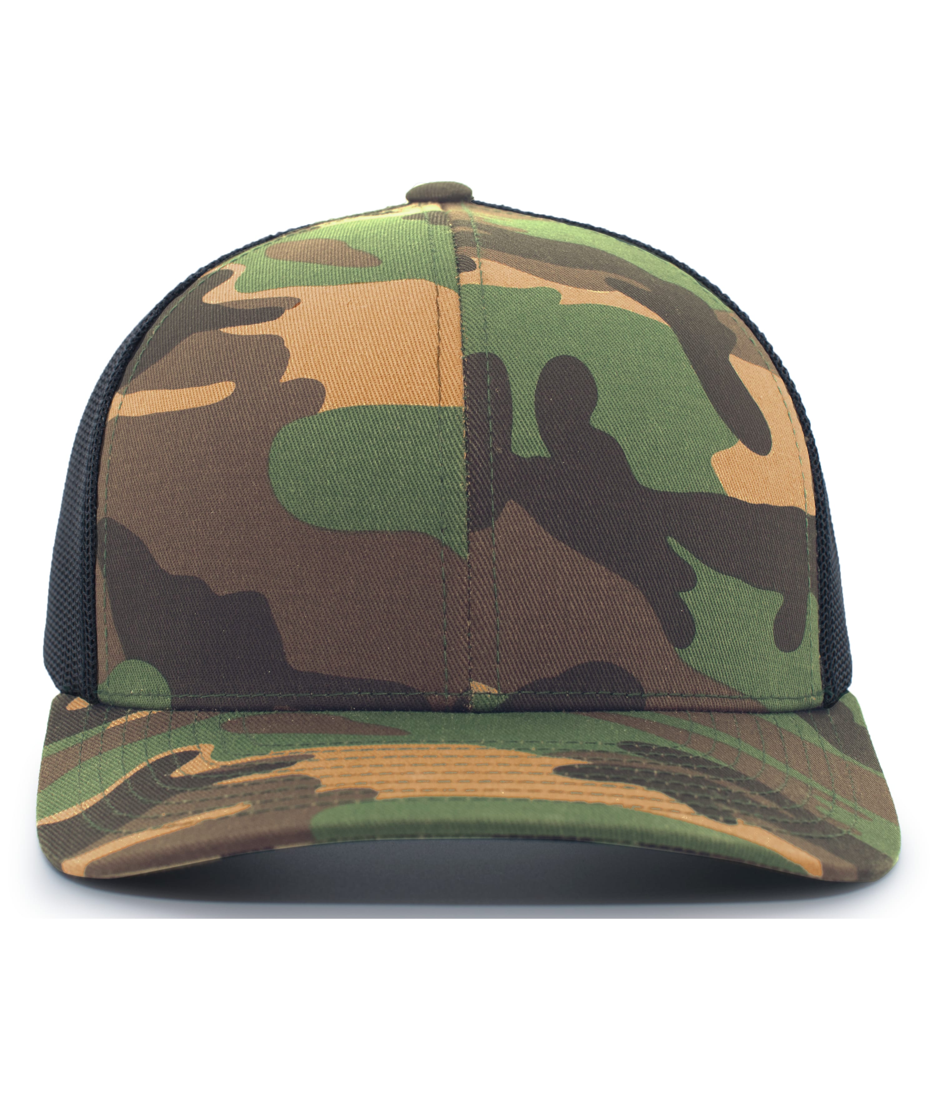 Pacific Headwear 108C Pacific Headwear 108C - Camo Snapback Trucker Cap for custom printing in Montreal