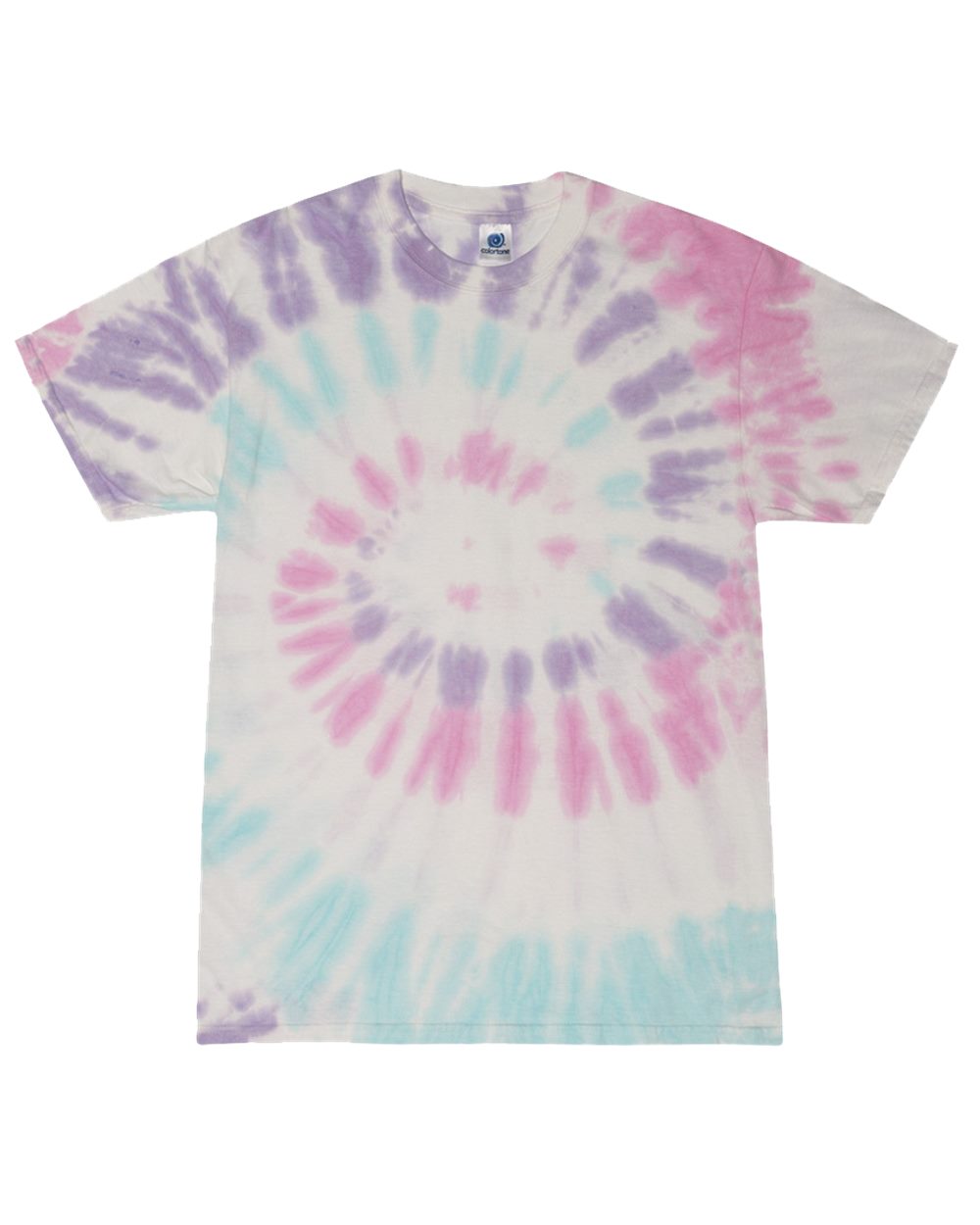 Colortone 1000Y-US Colortone 1000Y - Youth Multi-Color Tie-Dyed T-Shirt for custom printing in Montreal