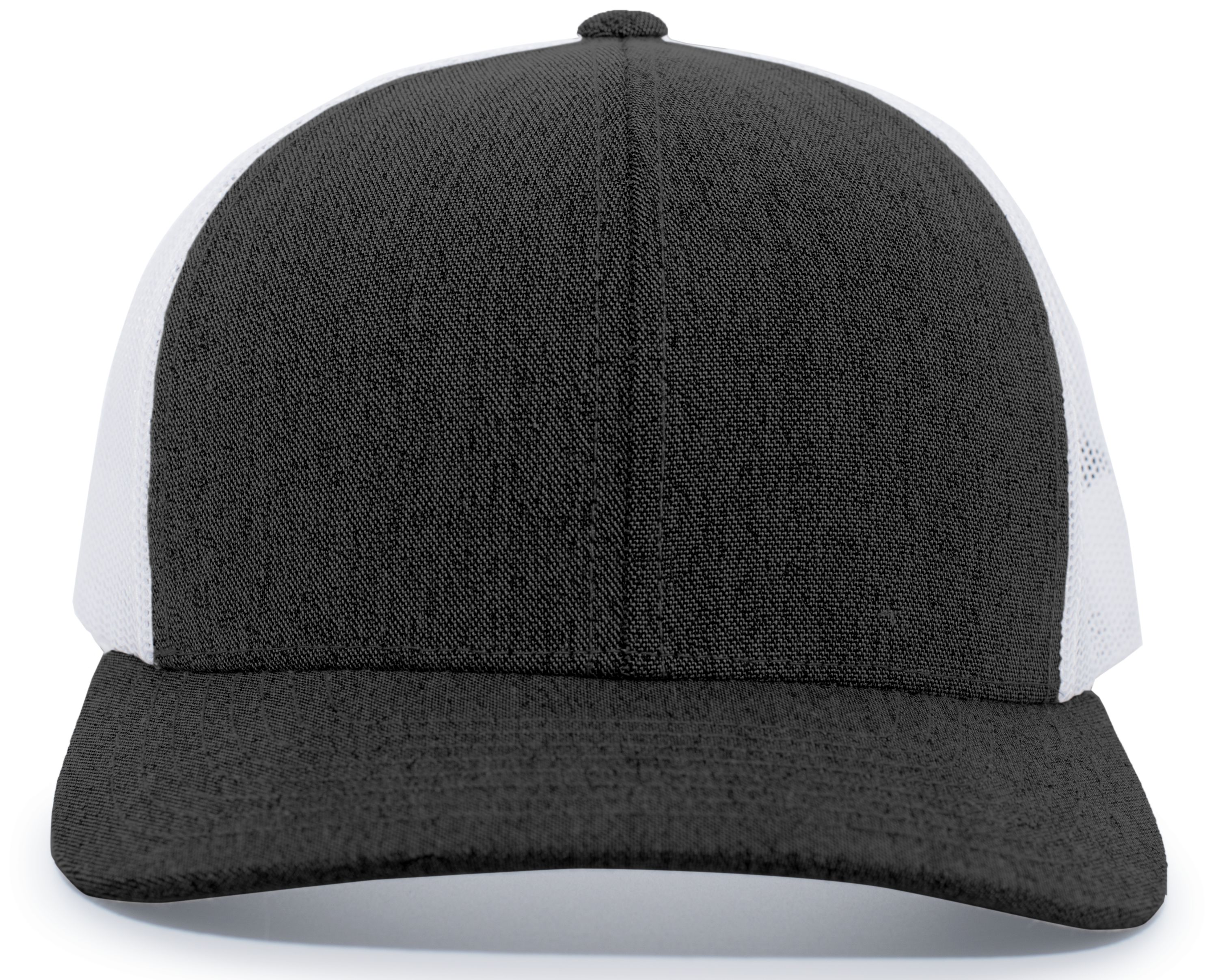 Pacific Headwear 110C-1 Pacific Headwear 110C - Heather Trucker Snapback Cap for custom printing in Montreal