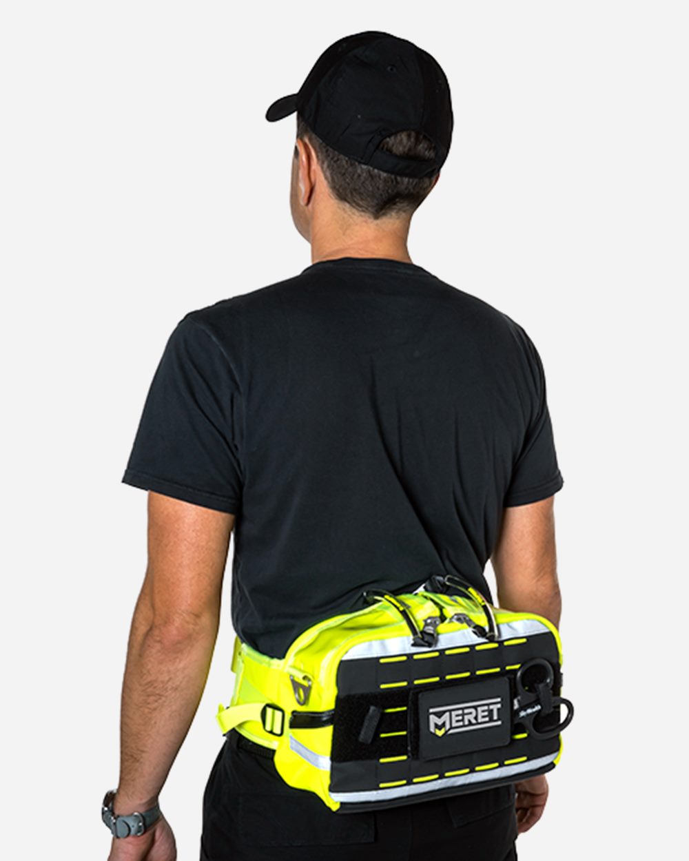 MERET M8110HV-US MERET M8110HV - FIRST-INâ„¢ PRO X High Viz Yellow Waist Pack for custom printing in Montreal
