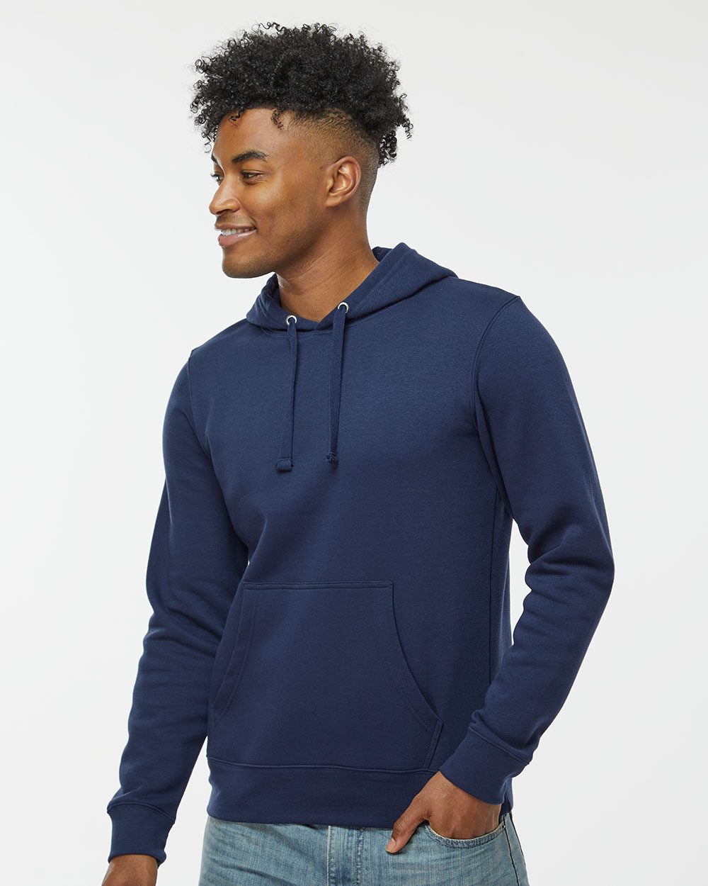 J. America 8720-US J. America 8720 - Unisex BTB Fleece Hooded Sweatshirt pour impression personnalisée à Montréal