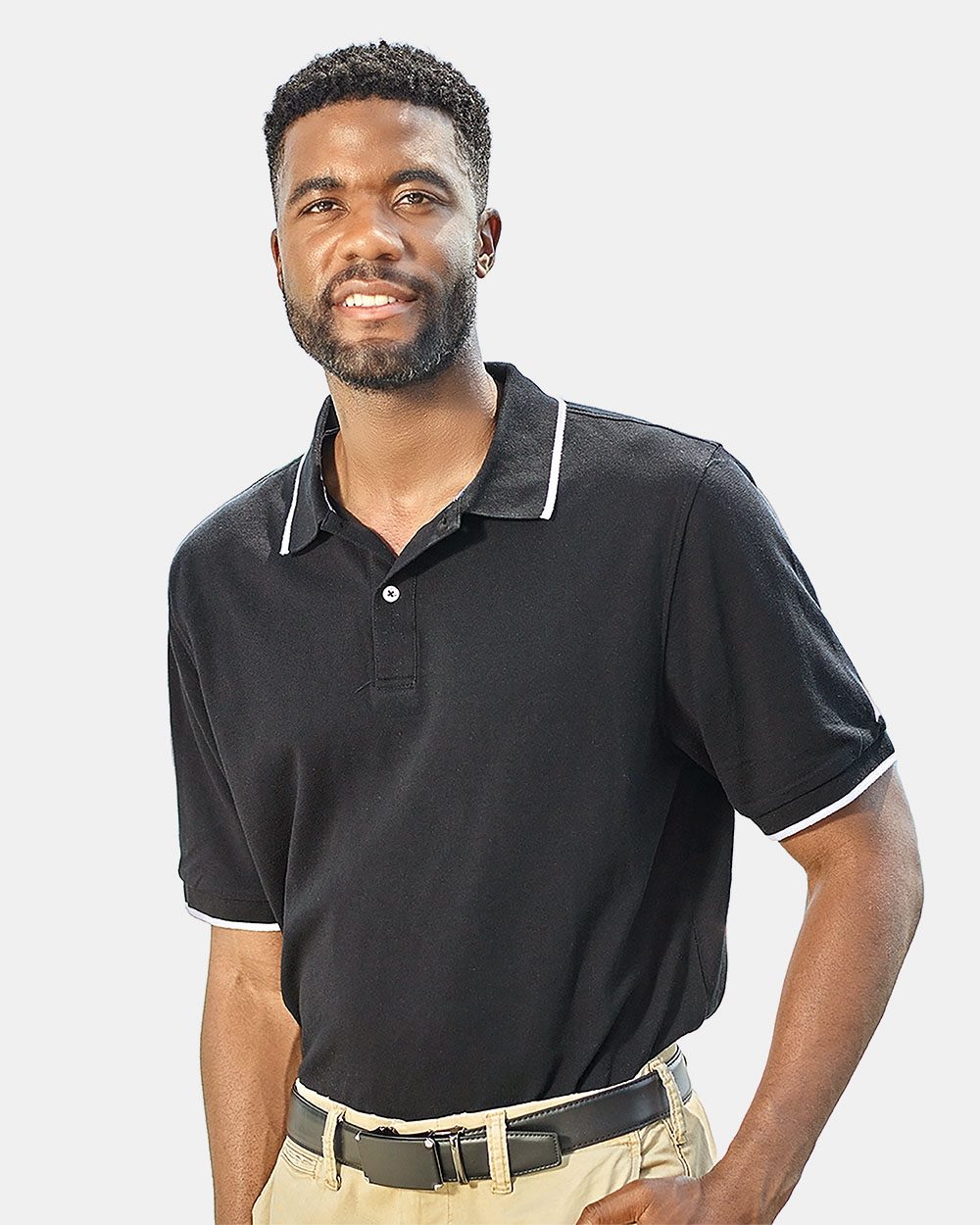 Nautica N17165-US Nautica N17165 - Men's Deck Polo pour impression personnalisée à Montréal