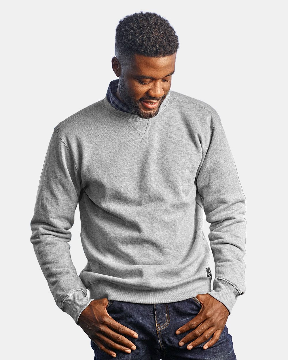 Nautica N17175-US Nautica N17175 - Unisex Anchor Fleece Crewneck Sweatshirt for custom printing in Montreal