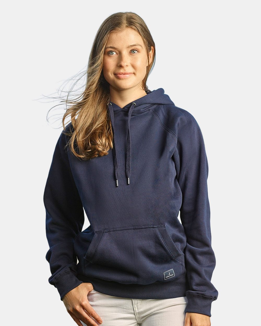 Nautica N17199-US Nautica N17199 - Unisex Anchor Fleece Hooded Sweatshirt for custom printing in Montreal