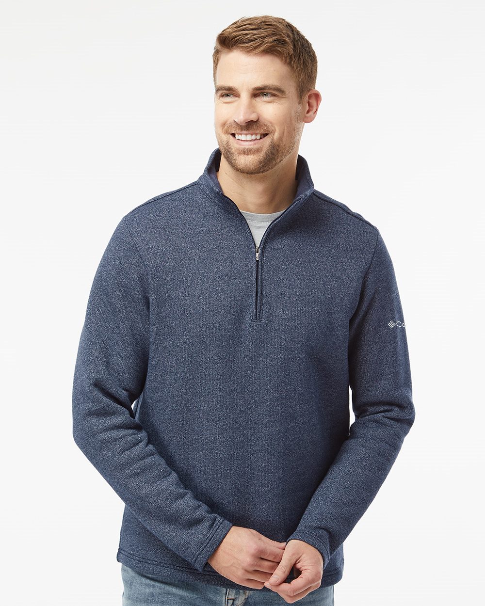 Columbia 212487-US Columbia 212487 - Great Hart Mountain™ III Half-Zip Pullover for custom printing in Montreal