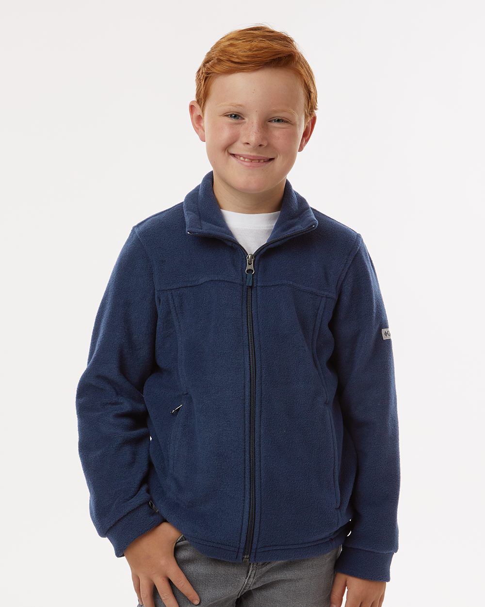Columbia 212479-US Columbia 212479 - Youth Steens Mountain™ II Fleece Full-Zip Jacket for custom printing in Montreal