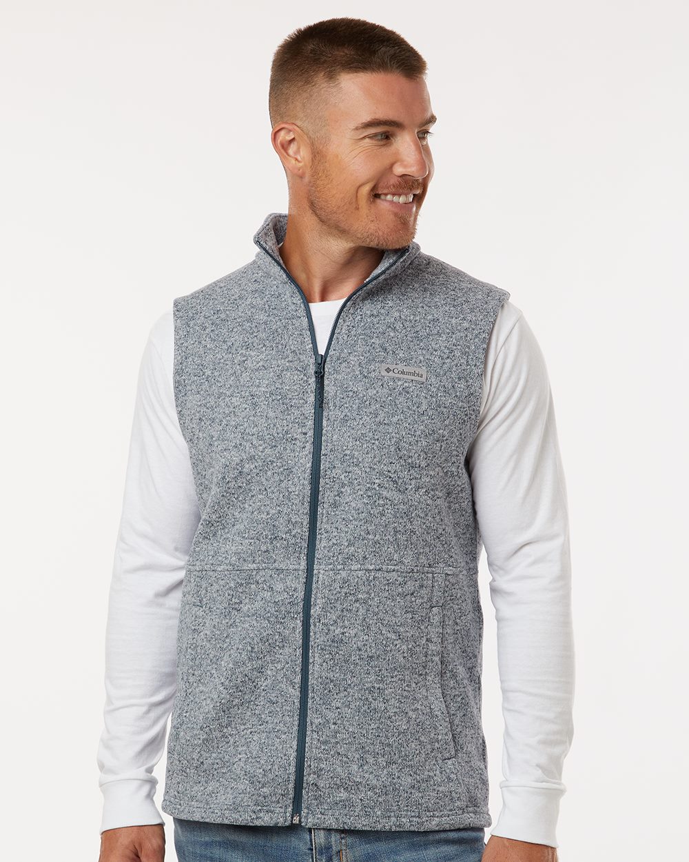 Columbia 209575-US Columbia 209575 - Alto Pass™ Fleece Vest for custom printing in Montreal