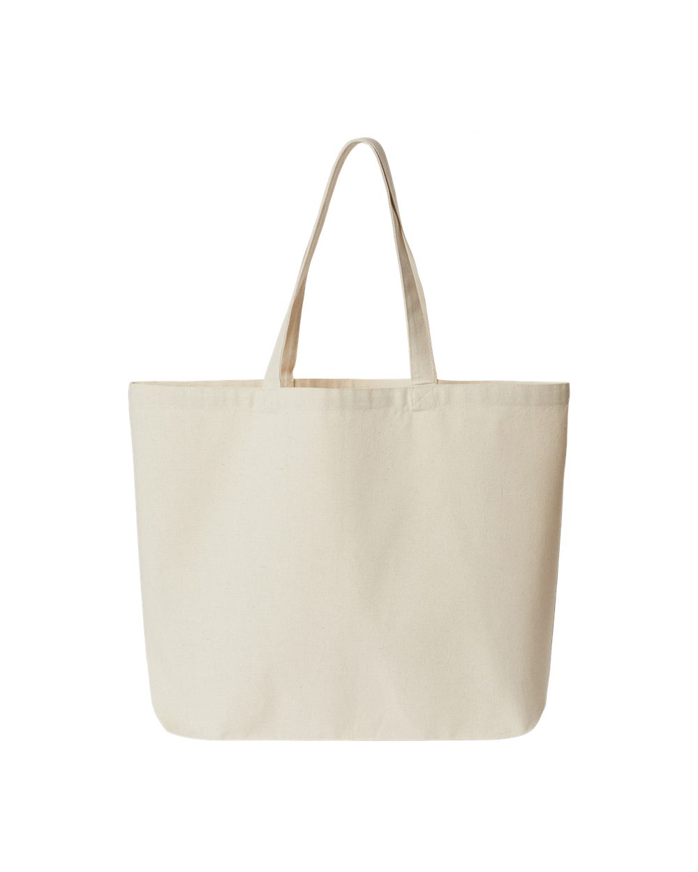 OAD OAD108R-US OAD OAD108R - Jumbo Recycled Midweight Gusseted Canvas Tote pour impression personnalisée à Montréal