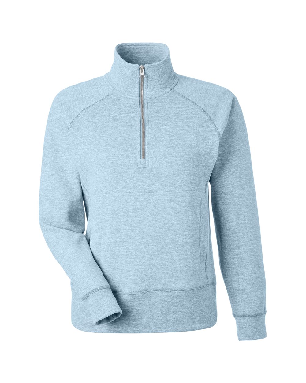 J. America 8743-US J. America 8743 - Women's Electric Fleece Quarter-Zip Sweatshirt for custom printing in Montreal