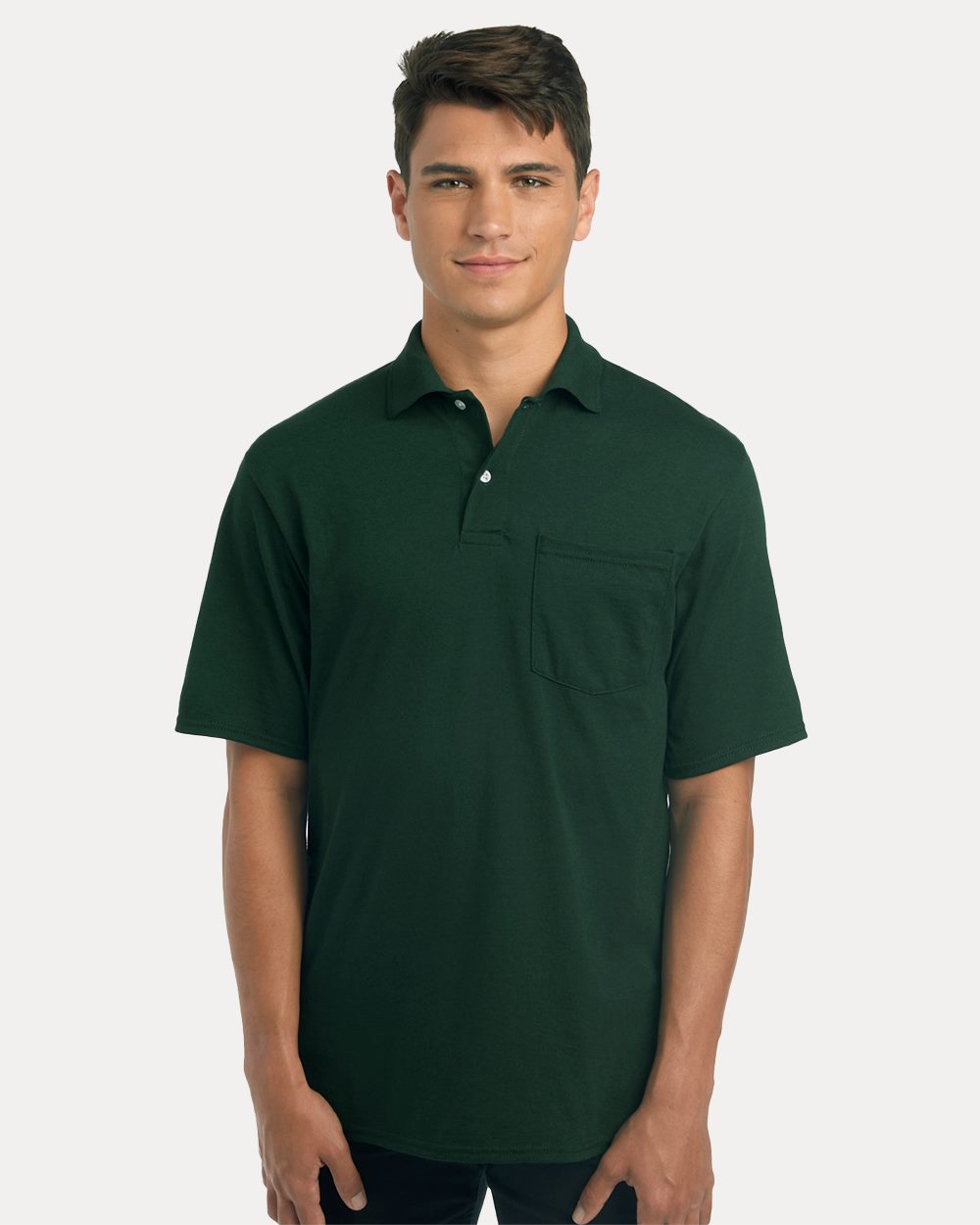 JERZEES 436MP-US JERZEES 436MP - Men's Dri-Power® Polo with Pocket pour impression personnalisée à Montréal