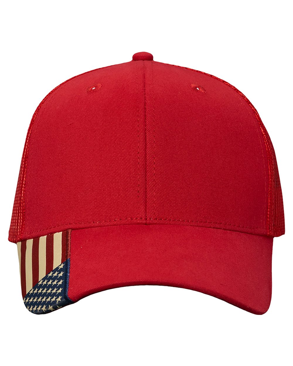 Kati AM350M-US Kati AM350M - USA Flag Mesh Cap pour impression personnalisée à Montréal