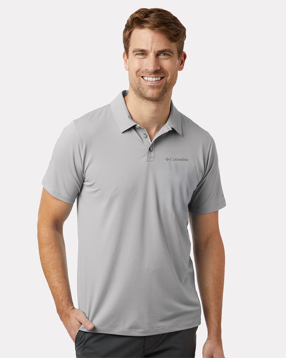 Columbia 211856-US Columbia 211856 - Men's Tech Trail™ Utility Polo for custom printing in Montreal