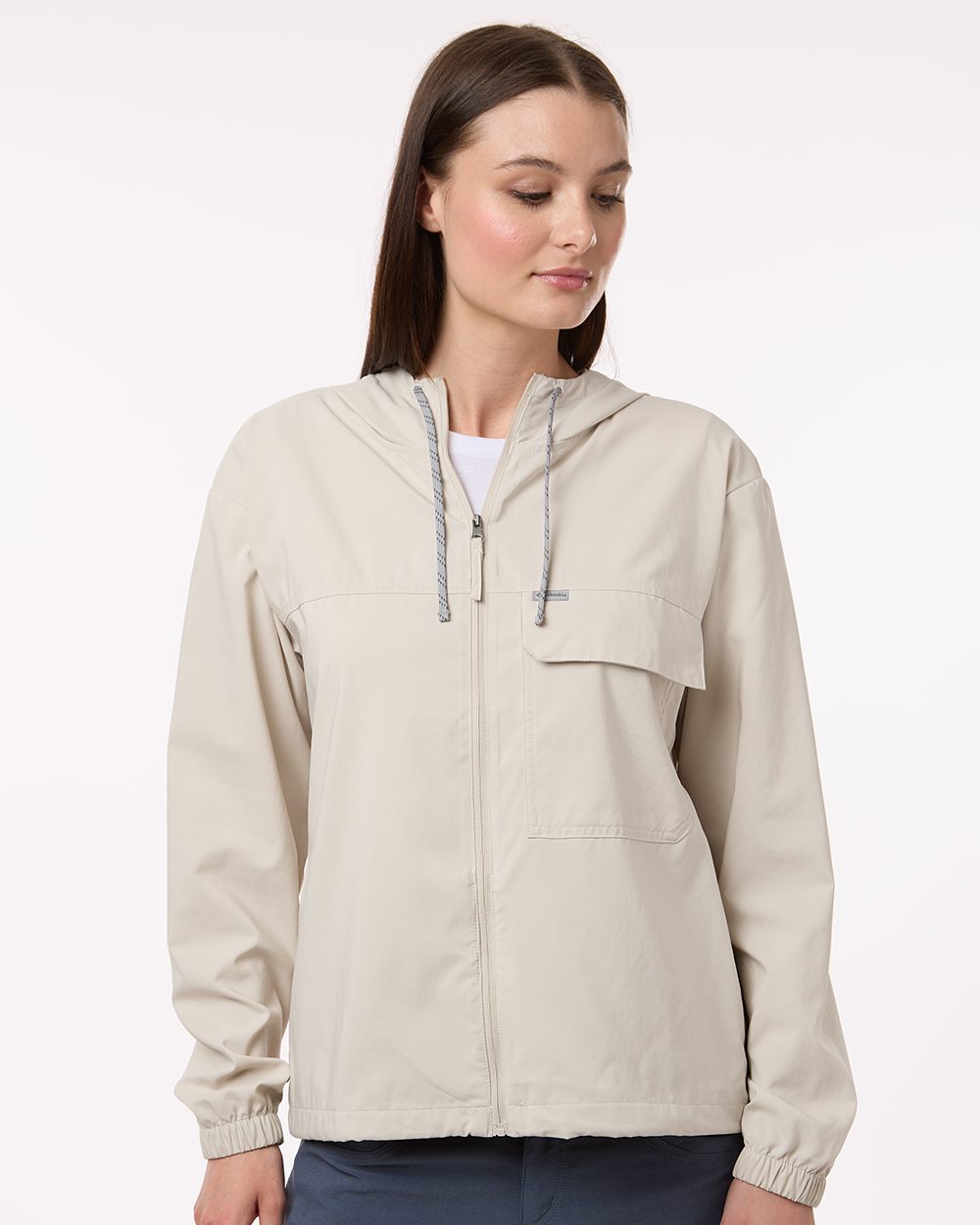 Columbia 212428-US Columbia 212428 - Women's Skien Valley™ Hooded Lightweight Jacket pour impression personnalisée à Montréal