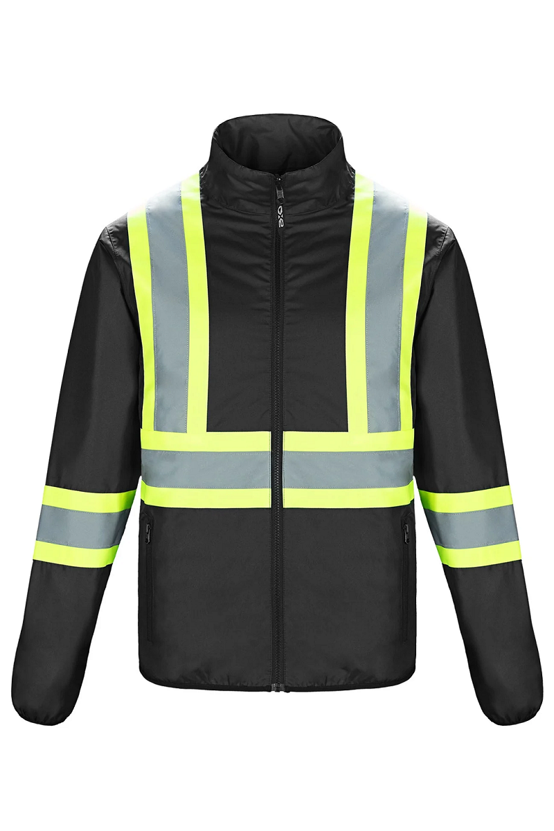 CX2 L01260 CX2 Hi-Vis L01260 - Safeguard - Reversible Hi-Vis Insulated Jacket for custom printing in Montreal