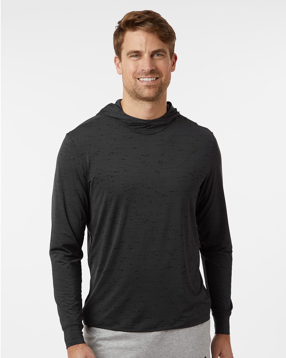 Adidas A2010-US Adidas A2010 - Men's Core Lightweight Hooded T-Shirt for custom printing in Montreal