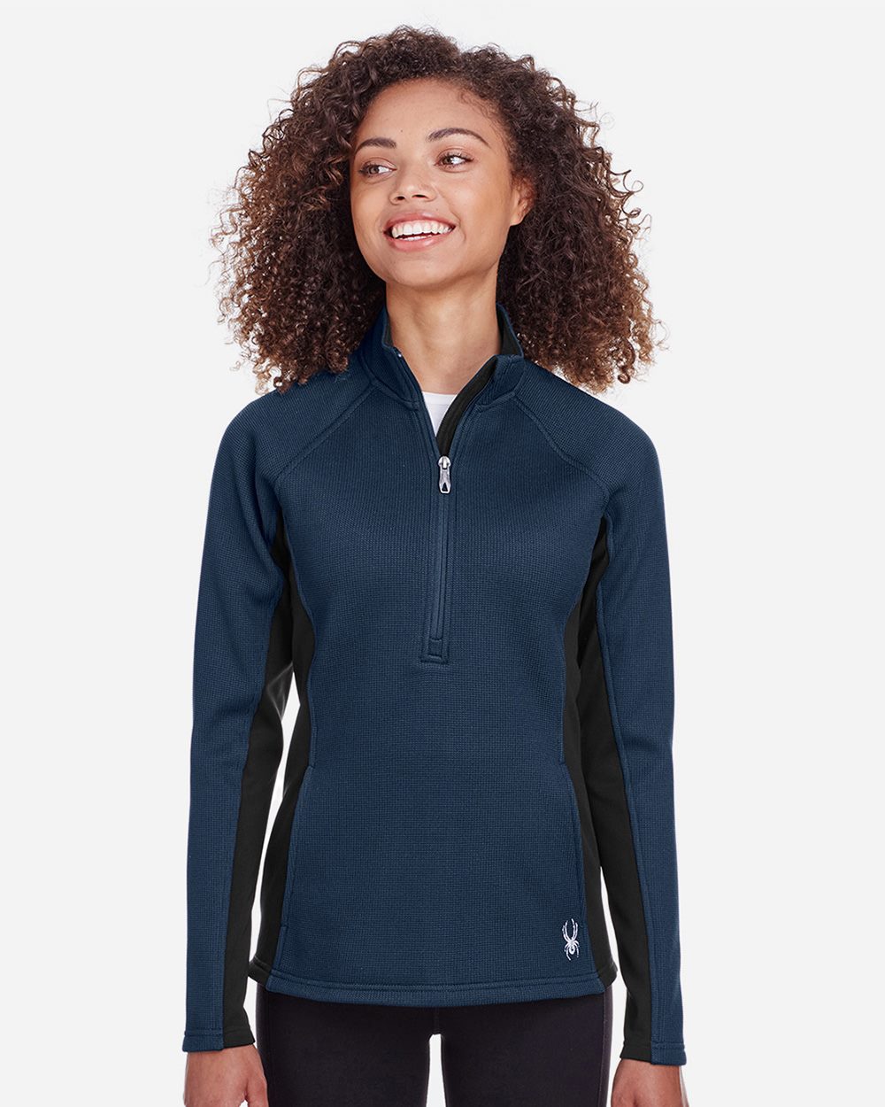 Spyder S16562-US Spyder S16562 - Women's Constant Half-Zip Pullover Sweater for custom printing in Montreal