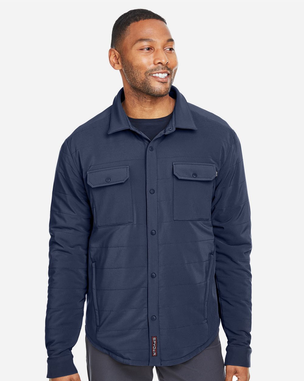 Spyder S17030-US Spyder S17030 - Men's Transit Shirt Jacket pour impression personnalisée à Montréal