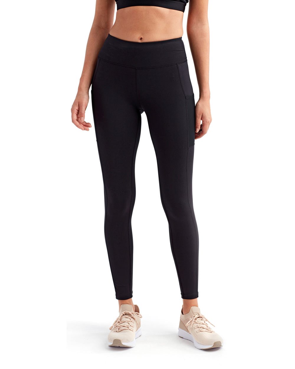 TriDri TD304-US TriDri TD304 - Women's Mesh Pocket Danica Leggings pour impression personnalisée à Montréal