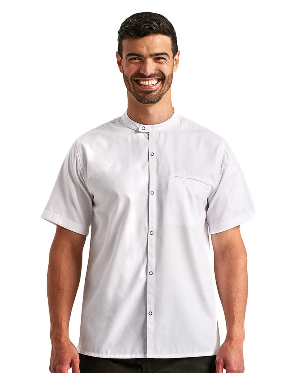 Artisan Collection by Reprime RP904-US Artisan Collection by Reprime RP904 - Men's Chef Recycled Shirt pour impression personnalisée à Montréal