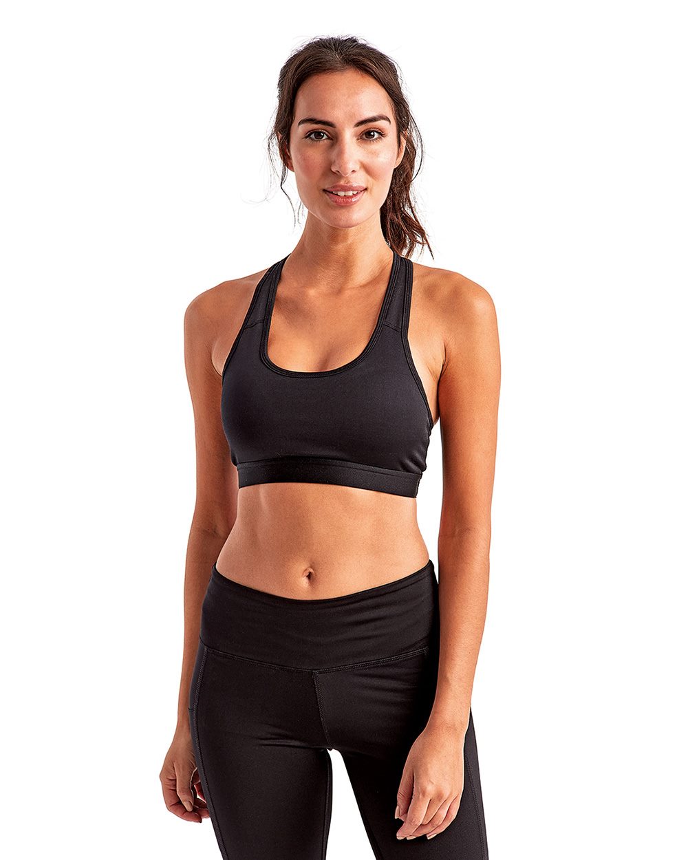 TriDri TD920-US TriDri TD920 - Women's Medium Impact Sports Bra for custom printing in Montreal