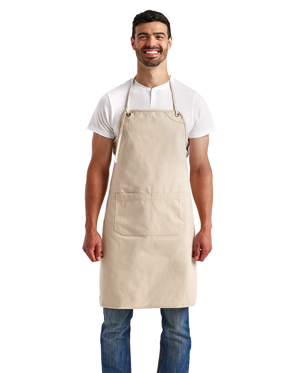 Artisan Collection by Reprime RP181-US Artisan Collection by Reprime RP181 - Artisan's Choice Double Pocket Canvas Apron pour impression personnalisée à Montréal