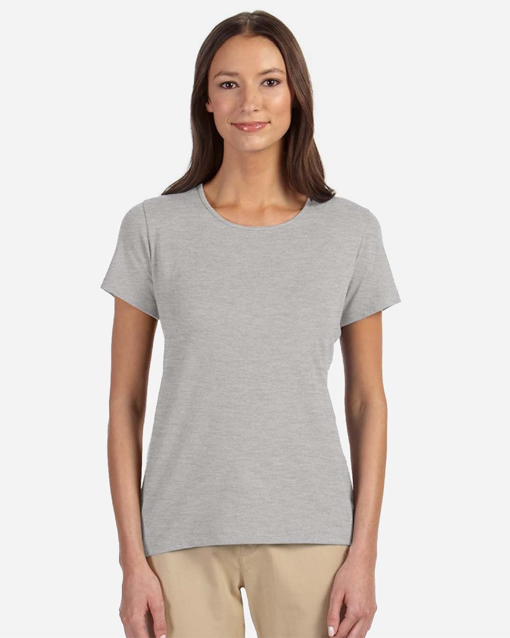 Devon & Jones DP182W-US Devon & Jones DP182W - Women's Perfect Fit™ Shell T-Shirt pour impression personnalisée à Montréal