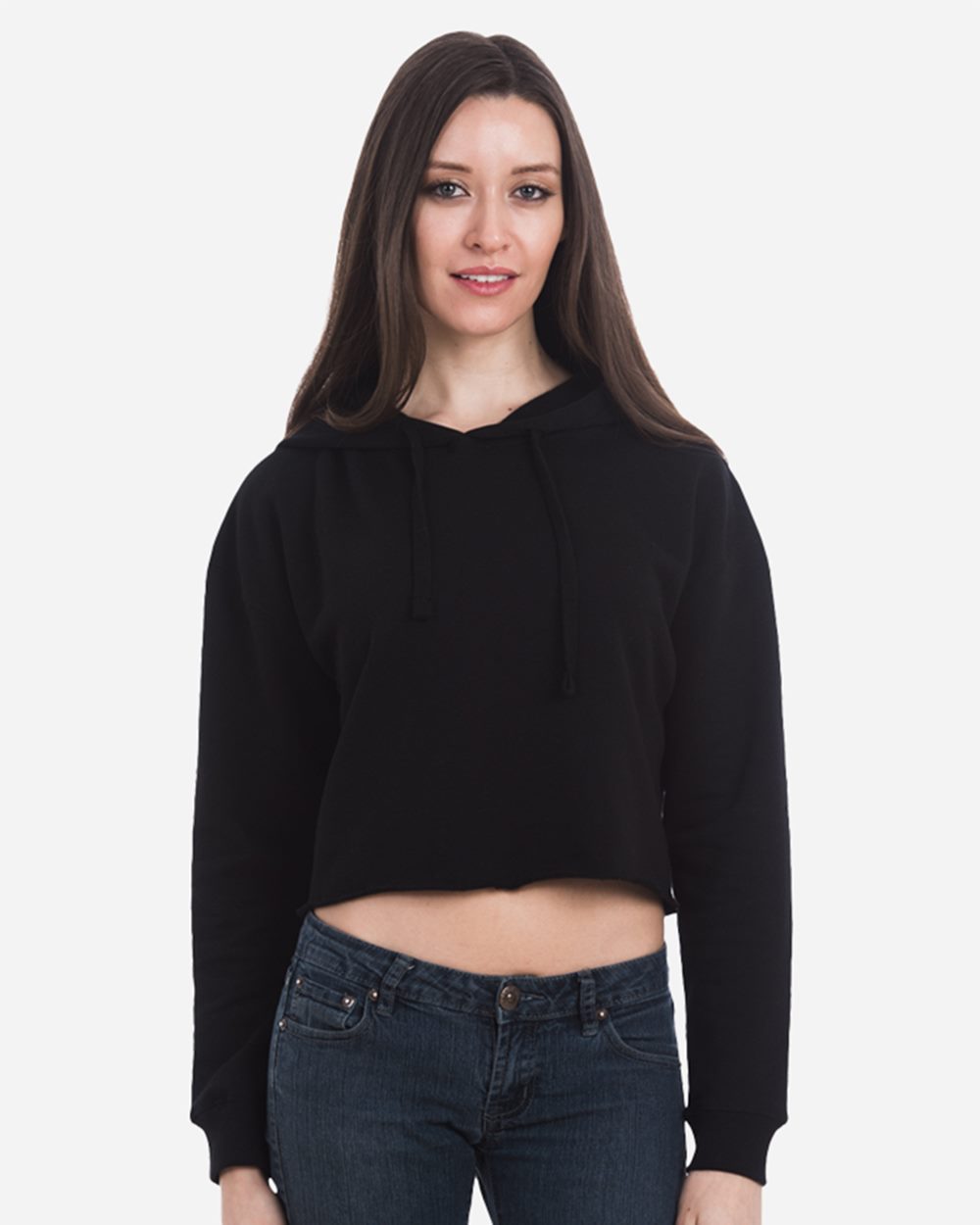 Lane Seven LS12000-US Lane Seven LS12000 - Women's Cropped Fleece Hooded Sweatshirt pour impression personnalisée à Montréal