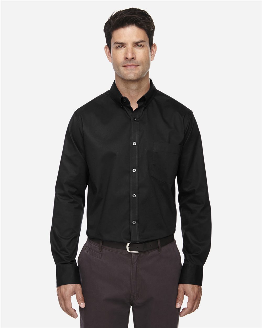 CORE365 88193T-US CORE365 88193T - Men's Tall Operate Twill Dress Shirt for custom printing in Montreal
