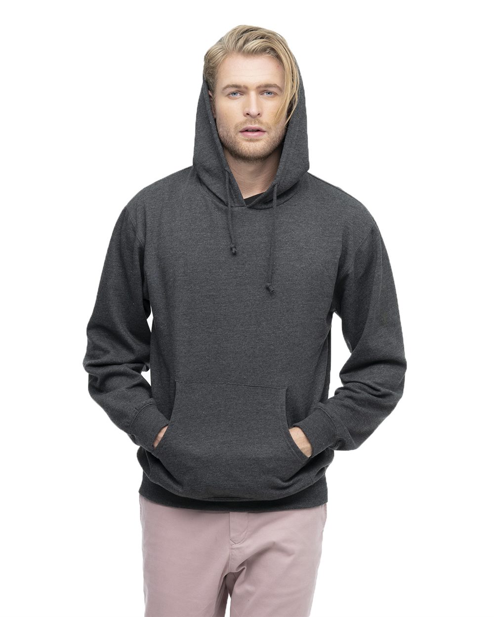 econscious EC5570-US econscious EC5570 - Unisex Heathered Hooded Sweatshirt pour impression personnalisée à Montréal