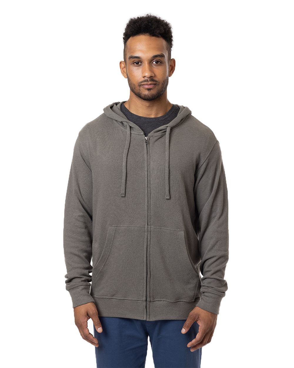 econscious EC5980-US econscious EC5980 - Unisex Hemp Hero Full-Zip Hooded Sweatshirt for custom printing in Montreal