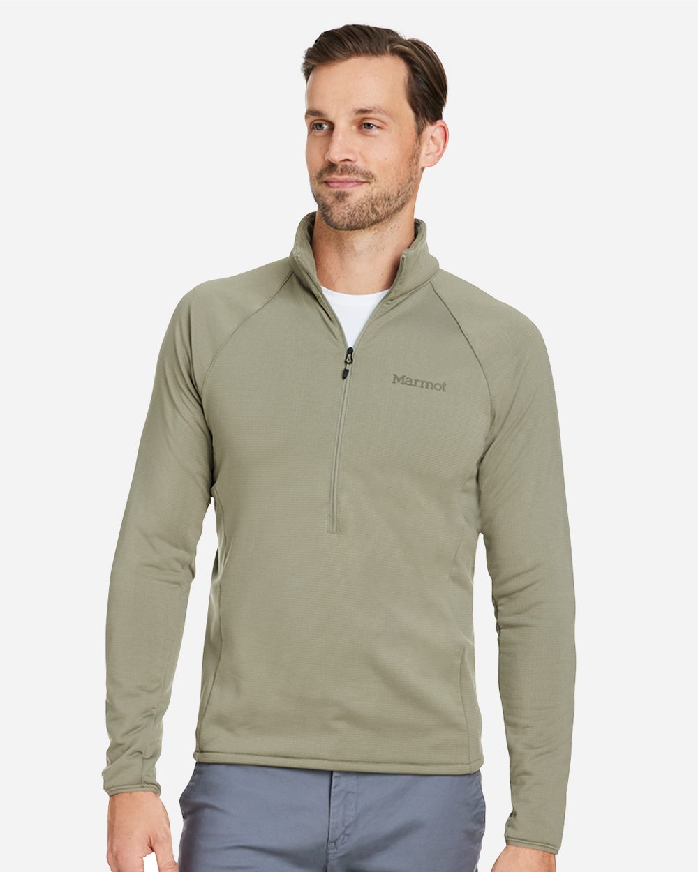 Marmot M15381-US Marmot M15381 - Men's Leconte Half-Zip Pullover for custom printing in Montreal