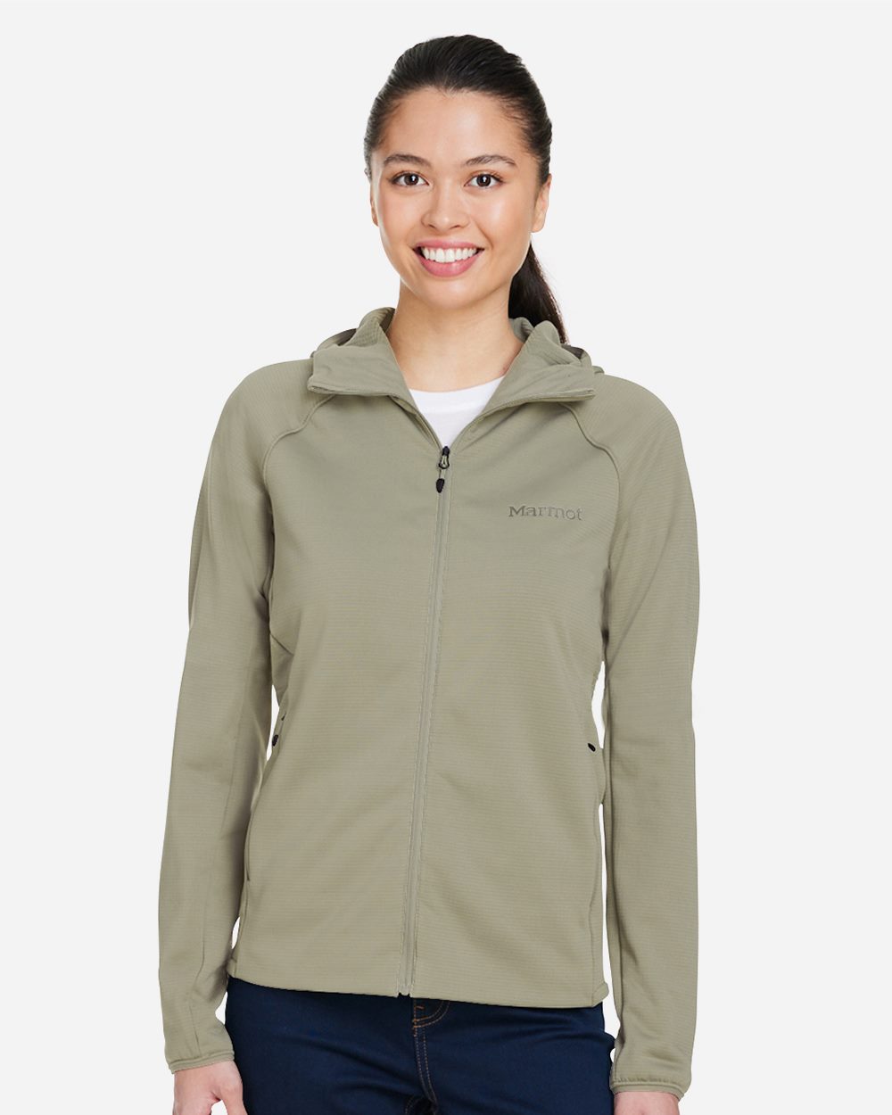 Marmot M15393-US Marmot M15393 - Women's Leconte Full Zip Hooded Jacket pour impression personnalisée à Montréal