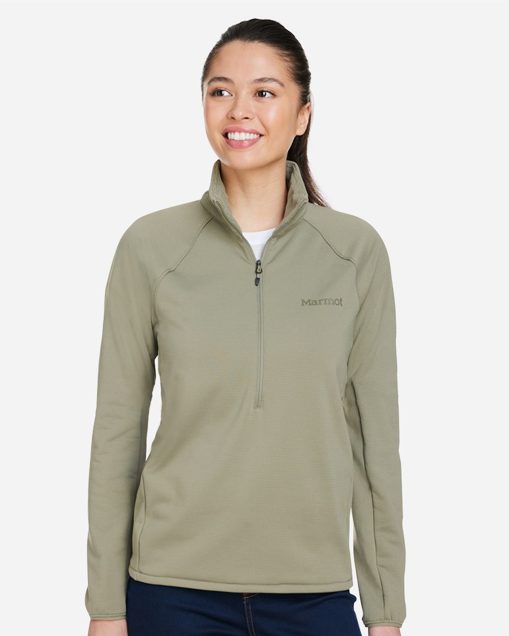 Marmot M15391-US Marmot M15391 - Women's Leconte Half-Zip Pullover for custom printing in Montreal